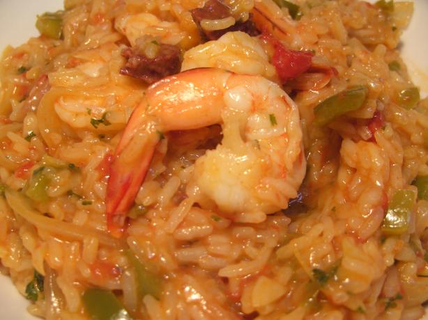 Spanish Rice and Prawn One Pot. Photo by JustJanS