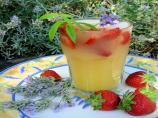 Lavender and Strawberry Fruit Cup from Wolds Way Lavender Farm