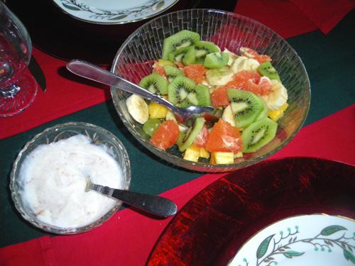 Fresh Fruit Salad Dressing. Photo by Bergy