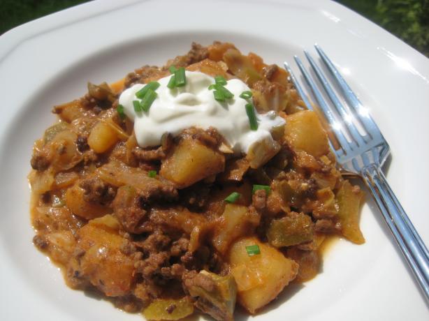 Mexican Beef Fricassee. Photo by Chouny