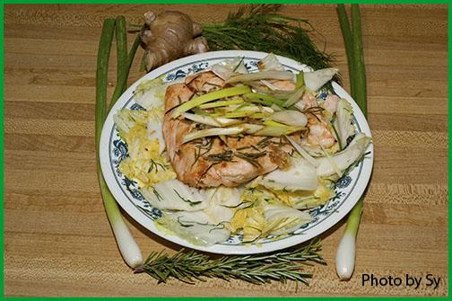Tasty Salmon Fillets Asian Style. Photo by Skipper/Sy