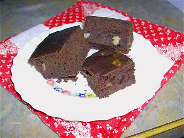 Fudgy Low-Fat Brownies. Photo by Derf