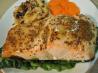 Maple Glazed Salmon [ or Trout ]. Recipe by katew