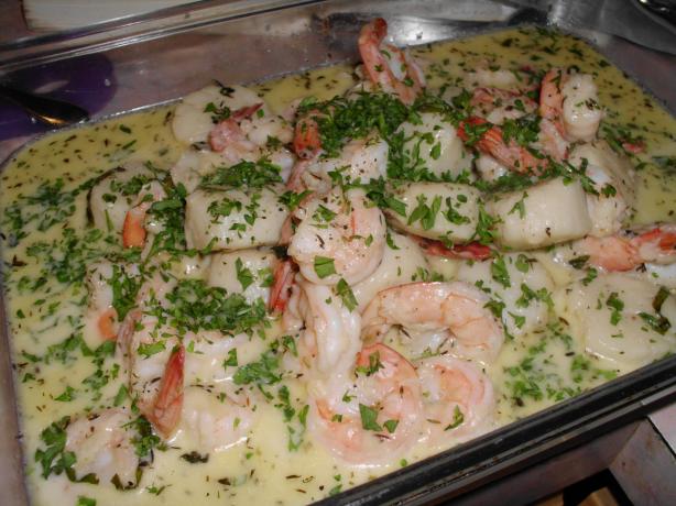 Mixed Seafood Saute. Photo by vivmom