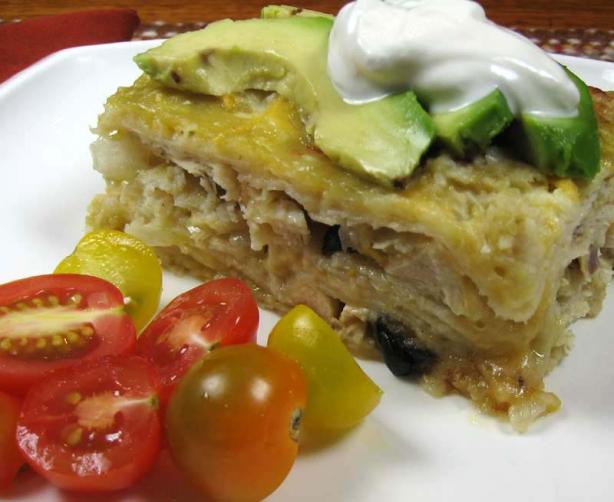 Easy Chicken Enchilada Casserole Easy Chicken Enchilada Casserole