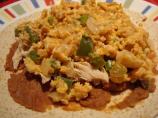 Spicy Chicken and Egg Breakfast Scramble