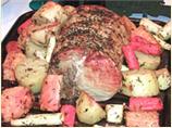 Pork Loin Roast with Roasted Root Vegetables