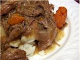 warm shredded shoulder of lamb
