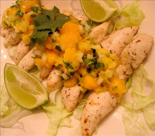 Mango Chicken. Photo by eatrealfood