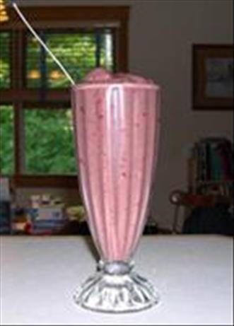 Soy Delicious Strawberry Banana Shake or Smoothie. Photo by Bec
