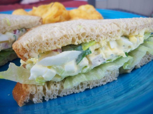 Cook's Illustrated Classic Egg Salad. Photo by *Parsley*