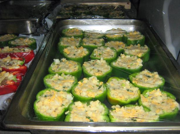 Cheesy Stuffed Pepper Rings. Photo by ~Leslie~