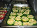 Cheesy Stuffed Pepper Rings