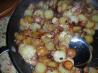Pan Fried Potatoes With Bacon and Parmesan. Recipe by Sue Lau
