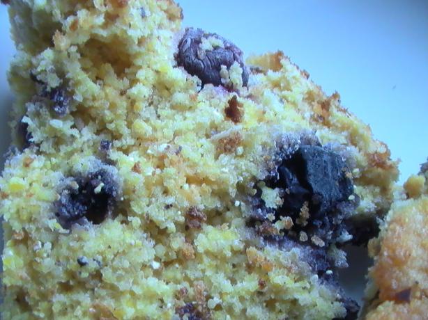 Quinoa Blueberry, Cheddar, and Caraway Rye Cornbread. Photo by zoelife