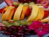 Fresh Fruit Salad With Rose Petals. Recipe by Cookgirl