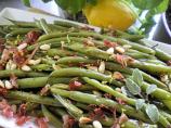 Sizzled Green Beans With Crispy Prosciutto and Pine Nuts