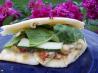 Curried Chicken Naan ?taco?
