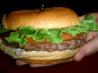 Cheese-Stuffed Italian-Style Burgers. Recipe by Sonya01