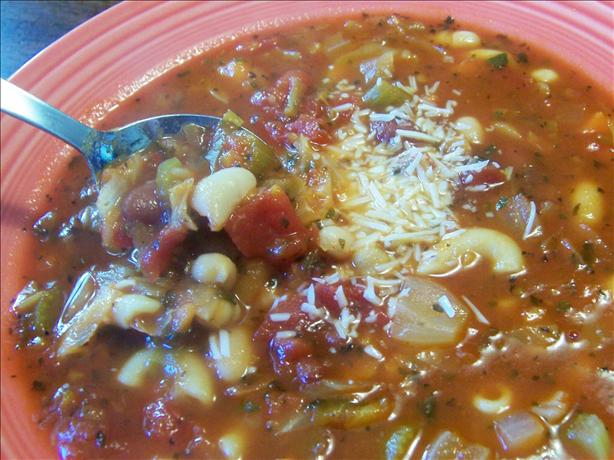 Meatless Italian Minestrone. Photo by *Parsley*