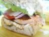 Cajun Salmon Sandwich With Goat Cheese and Lemon Mayonnaise. Recipe by Sharon123