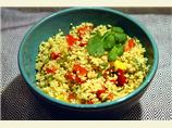 Couscous with Three Peppers