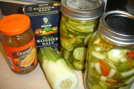 Bakinbaby's Bread and Butter Pickles. Photo by BakinBaby