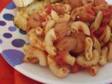 Noodles, Tomatoes and Hot Dogs