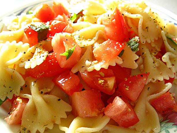 Olive Garden Capellini Pomodoro. Photo by WiGal