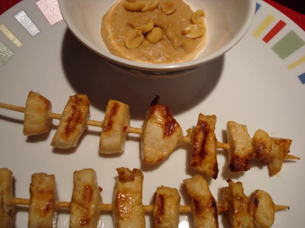 Thai Chicken Appetizer Skewers. Photo by Starrynews