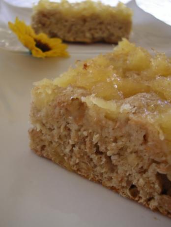 Healthier Right Side Pineapple Cake. Photo by zori