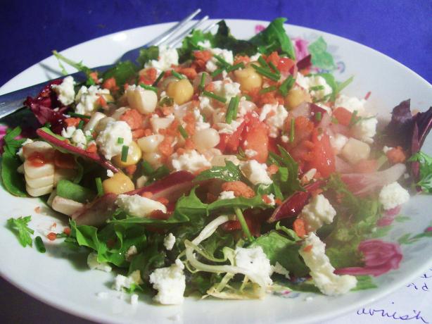 Raw Corn and Tomato Salad. Photo by Sharon123