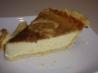 Old-Fashioned Baked Egg Custard Tart With Nutmeg