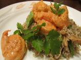 Shrimp With Creamy Orange-Chipotle Sauce