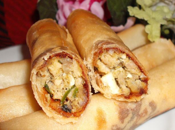 Algerian Chicken & Preserved Lemon Bourek. Photo by Um Safia