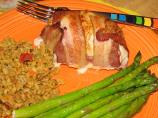 Simple Bacon Wrapped Stuffed Chicken Breasts