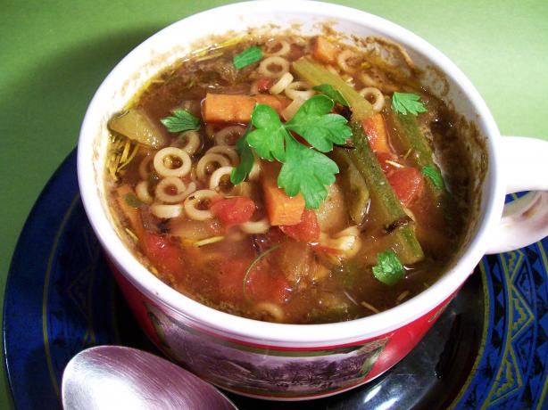 My My My Minestra - Italian Vegetable Soup With Pasta. Photo by Sharon123