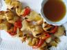 Sweet and Sour Chicken Skewers. Recipe by saracrocker