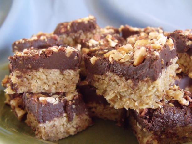 Chewy Chocolate Peanut Butter Bars. Photo by Darkhunter