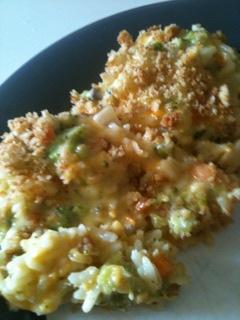Broccoli Cheese Rice Casserole. Photo by Shawn C
