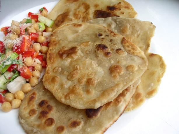 Sabaayad: Flatbread. Photo by Leah's Kitchen