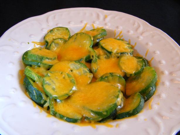 Cheesy Zucchini. Photo by Seasoned Cook