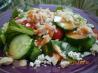 Tuna-Topped Chopped Salad To-Go. Recipe by ~SarahBeth~