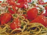 Walnut-Basil Pesto Pasta(Flat Belly Diet Recipe)