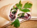 Mediterranean Salad-Wraps(Flat Belly Diet Recipe)