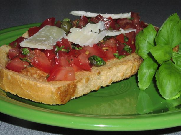 Tomato and Basil Bruschetta (Julie and Julia Style). Photo by TeresaS