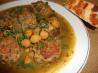 Meatballs With Chick Peas & Preserved Lemon -- Morocco. Recipe by Um Safia