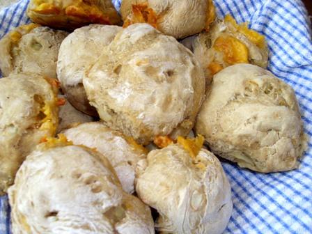 Cheddar and Onion Rye Rolls. Photo by Karen Elizabeth
