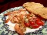 Parmesan Shrimp With Basil Dressing. Recipe by TeresaS