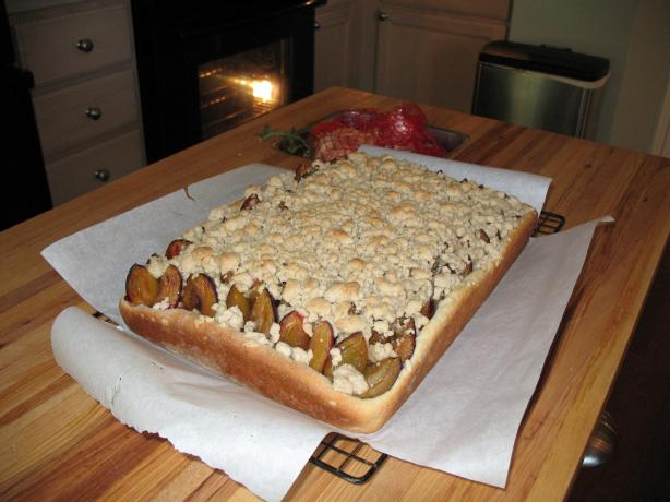 Zwetschgenkuchen (Bavarian Plum Cake). Photo by beachbarbie